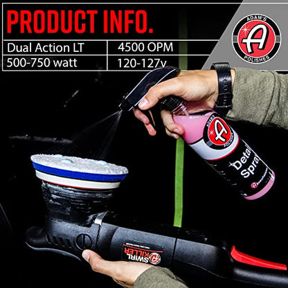 Adam's Polishes Swirl Killer 15mm Polisher Kit 16 Item Buffer Polisher Dual Action Machine Use W/Car Polish, Polishing Compound, or Car Scratch Remover | Detailing Car Wash Clay Bar Ceramic Coating - size: 15mm Polishing Kit (16 Item)