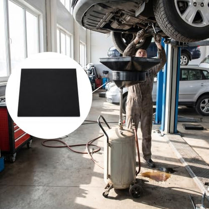 4 Pcs 22'' Oil Drain Splash Pad, No Splatter Pad Square Pads | Anti Splash Oil Change Mat for Car Changing Oil Transmission Drain Pan