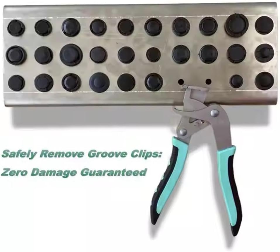 Car Clip Pliers and Disassembly Tools, New Efficient Multi-Functional Automotive Snap Pliers,Easy to Remove Fasteners, Clips, Buckles, and Rivets, Open The Panels Effortlessly Without Damage (1PCS)