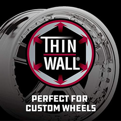 Powerbuilt 1/2 Inch Drive 7/8 Inch Impact Lug Nut Socket, Non-marring and Thin Wall Lug Nut Socket, Protects Lug Nuts from Damage - 941044 - size: 7/8"