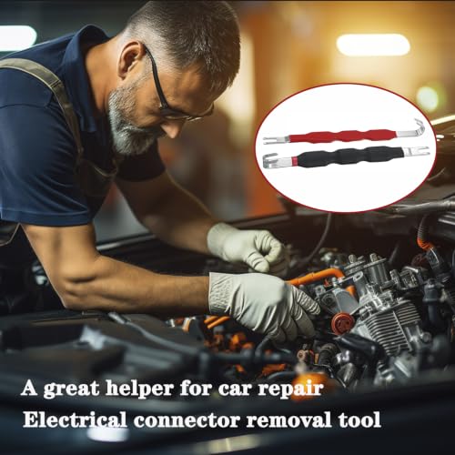 2 Pcs Automotive Electrical Terminal Connector Separator Removal Tool,Electrical Connector Separator 13120,Plug Connector Disconnect Tool, Universal Electrical Tools for Cars