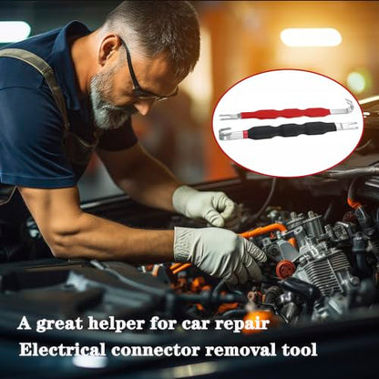 2 Pcs Automotive Electrical Terminal Connector Separator Removal Tool,Electrical Connector Separator 13120,Plug Connector Disconnect Tool, Universal Electrical Tools for Cars