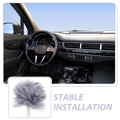 Hemobllo 3pcs Car Detailing Brush Set for Interior Cleaning with Soft Fiber Bristles Versatile Car Dust Brush for Hard-to-Reach Areas Including Air Vents and Dashboard Tools for Drivers