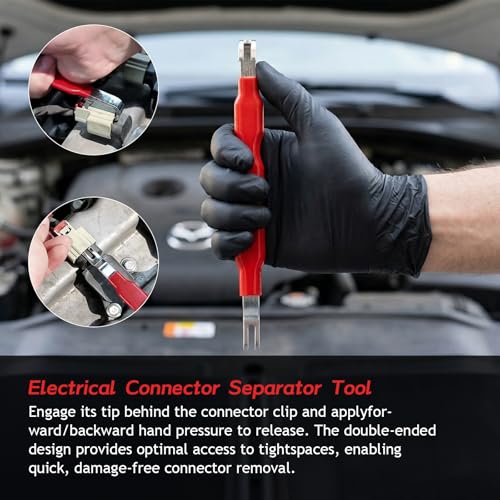 Electrical Disconnect Pliers,Hose Clamp Pliers,Electrical Connector Removal Tool,Terminal Removal Tool Kit,Vantora 5Pcs Automotive Tools for Car Wiring and Fuel Line