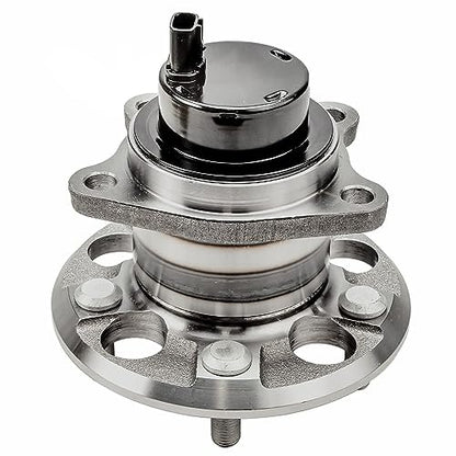 Detroit Axle - FWD Front Steering Knuckles Rear Wheel Hub Bearings Replacement for 2004 2005 2006 2007 Toyota Highlander 3.3L - size: 4UW47817/Kit
