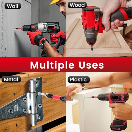 35-Piece Magnetic Security Screwdriver Bit Set with Storage Case, Dual-Use for Power Drills & Manual Drivers