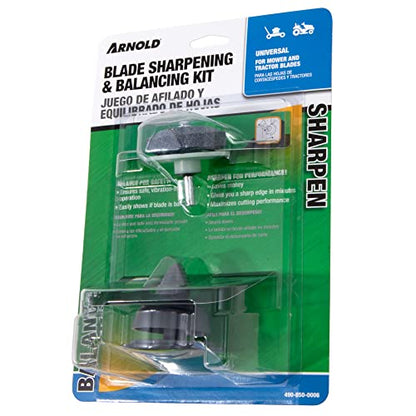 Arnold BSK-1 Lawn Mower Blade Balancer & Lawn Mower Blade Sharpener Kit