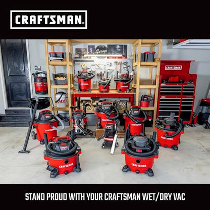 CRAFTSMAN CMXZVBE38337 2-1/2 in. LED Lighted Car Nozzle Vacuum Attachment | Industrial-Grade Shop Vacuum Accessory for Illuminating Dark Areas While Cleaning, Fits 2-1/2 in. Hose Diameter - style: LED Car Nozzle