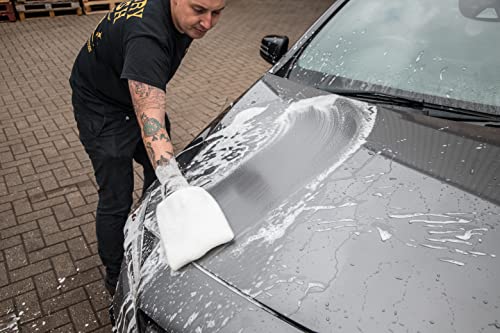 Meguiar's X3002 Microfiber Wash Mitt,Super-Thick,Reusable Wash Mitt for Ultimate Finish,Safe on Clear Coats,Leaving You with A Show Car Finish,(Pack of 6) - size: 6 Count, style: Microfiber Wash Mitt