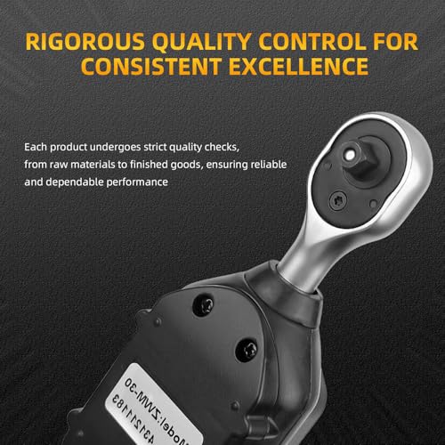 Digital Torque Wrench 1/4 Drive (7.37Ft/ 0.3-10 N.m)±2% High Accuracy Digital Torque Wrench with Buzzer and LED Flash Notification Four Units of Measure Torque Wrenches Digital - size: 1/4-10 Nm