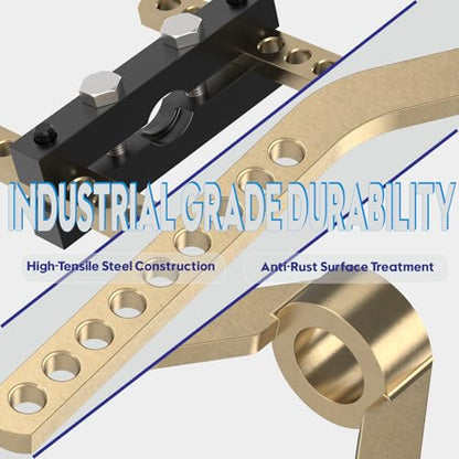 Universal CV Axle Removal Tool Set with Inner CV Axle Puller Tool with 5/8"-18 Slide Hammer and CV Joint Puller Propshaft Separator Tool U Joint Removal Tool - style: 2-in-1