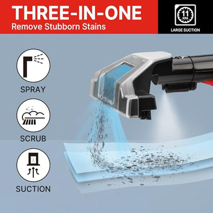 Shop-Vac Portable Carpet & Upholstery Spot Cleaner Machine, 5430094 | Powerful Spot Cleaner with 2 Cleaner Solutions, Lightweight, for Pet Stains, Sofa, Rug, Mattress, Curtain and Car Seats