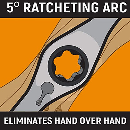 GEARWRENCH 5 Pc. Ratcheting Tap and Die Drive Tool Set - 3880 (Pack of 10) - size: 5 PC (Pack of 10), style: Set