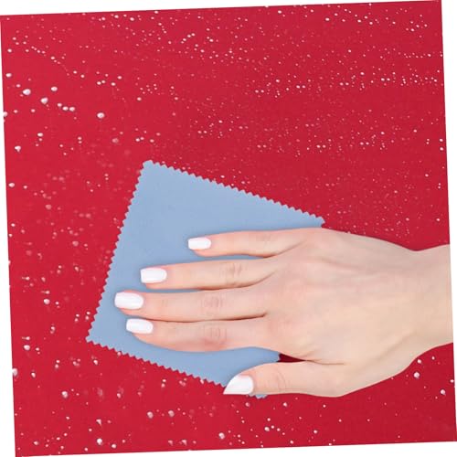TIDTALEO 1 Set Tire Applicator Sponge Waxing Pad and Dressing Cloth Kit for Easy Tire Shine and Detailing Durable Sponge Blocks for Polishing and Car Care
