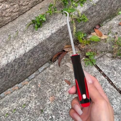 4-Piece Hook Pick Set, Precision Hook Tools for Automotive, Gardening & Craft Projects, Durable Hand Tool Set - color: Red