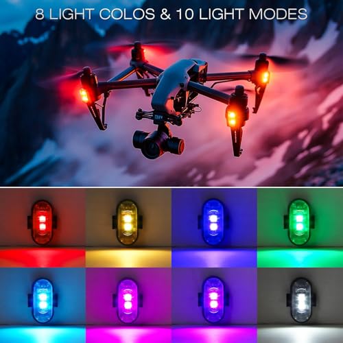 6PCS Wireless LED Lights for Car, Remote Control RGB Lights for Bike Trucks | Rechargeable RGB LED Lights Create Custom Lighting Effects for Cars, Motorcycles, Trucks, Drone, Camping, Outdoor Events - size: 6PCS