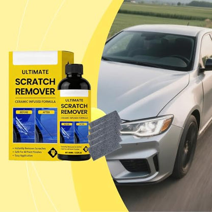 NanoPolix Scratch Remover, 3.53 Fl Oz Nanopolix Ultimate Scratch Remover, Plastic Polish Scratchs Removers, Car Scratchs Repair Paste Deep Scratch (2pcs) - color: 2pcs