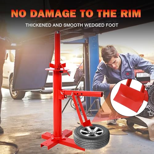 Manual Tire Changer - Portable Hand Bead Breaker Tire Machine for 8" to 16" Tires | Heavy Duty Manual Tire Mounting Tool Auto Tire Changing Tool for Car Truck Home Garage Small Auto Shop