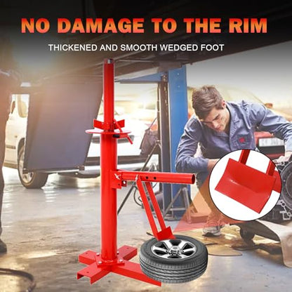 Manual Tire Changer - Portable Hand Bead Breaker Tire Machine for 8" to 16" Tires | Heavy Duty Manual Tire Mounting Tool Auto Tire Changing Tool for Car Truck Home Garage Small Auto Shop