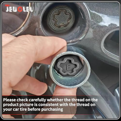 22PCS Wheel Locking Nut Key Kit Compatible with Audi 2002-2012 | Wheel Lock Nut Socket Adapter Set, Anti-Theft Lug Removal Tool, Anti-Theft Screw Remover, Repair Tool, Tyre Fitting, garage - size: 22pcs Socket Set