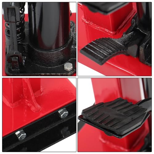 labwork Coil Spring Compressor 4.5 Ton Rated Compression Force 1 Ton with 4 Spring Clasps Auto Strut Hydraulic Compressor Removing Tool