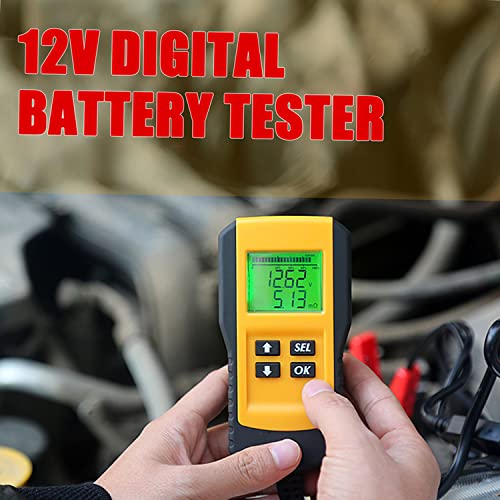 Battery Tester Car Battery Load Tester 12V 100 9999CCA Digital Battery Analyzer for Cars and