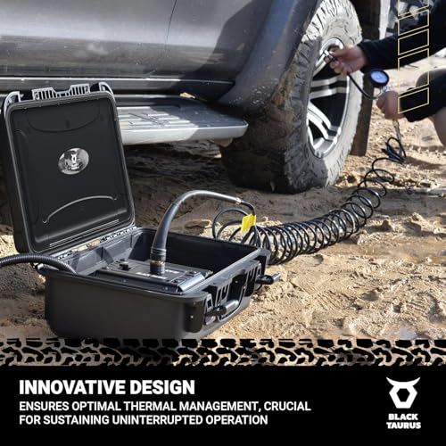 Portable Air Compressor – On‑Board & Offroad Tire Inflator for Cars, Trucks & 4×4 Vehicles – Automatic Pressure Control, High PSI & Dual‑Motor Options - (Twin Air Compressor 561B) - style: Twin Air Compressor 561B