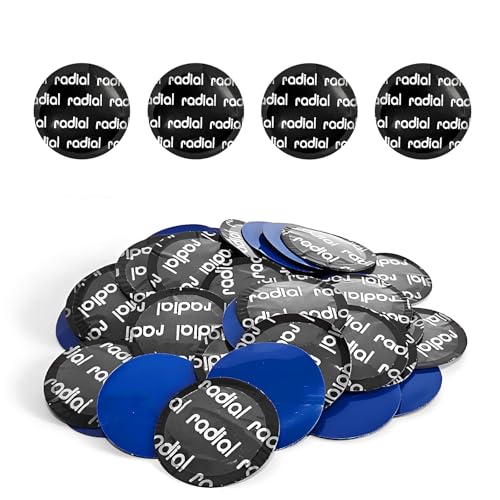 wuyaoyao 200PCS Tire Patch Kit, Dia. 1.26" (32mm) Tubeless Patches | Round Natural Rubber Tyre Patches for Fast Repair, Heavy Duty Cold Patch for Car Truck Motorcycle Bike Inner Tires - size: 32mm-200PCS