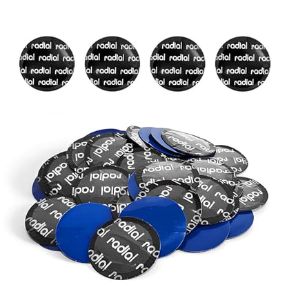 wuyaoyao 200PCS Tire Patch Kit, Dia. 1.26" (32mm) Tubeless Patches | Round Natural Rubber Tyre Patches for Fast Repair, Heavy Duty Cold Patch for Car Truck Motorcycle Bike Inner Tires - size: 32mm-200PCS