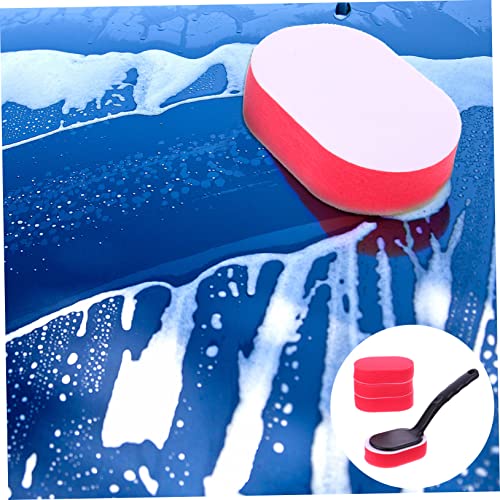 Zerodeko 10pcs Car Tire Waxing Brush Set Removable Applicator Handle for Efficient Car Cleaning and Polishing for Tire Shine and Maintenance