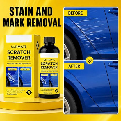 2PCS Ultimate Scratch Remover, 3.53 Fl Oz, Plastic Polish Scratchs Removers, Car Scratchs Repair Paste Deep Scratch