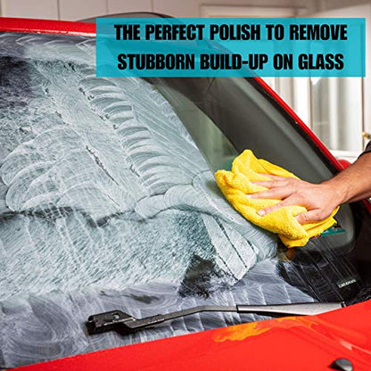 Invisible Glass 91411 Glass Stripper – Hard Water Spot Remover – Strips Coatings, Waxes, Oils & Road Film – Preps Windshields for Rain Repellent & Ceramic Coating, 4 Fl Oz (Pack of 2) - size: 4 Fl Oz (Pack of 2)