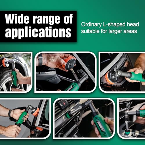 BATOCA S3 Cordless Car Buffer Polisher&S6 Mini Cordless Polisher for car Detailing, 2pcs 2.0Ah 12V Lithium-ion Universal Batteries, 0mm Rotary Polisher, 3&12mm Dual Action Polisher, Combo Kit, 2-in-1 - size: S3+S6 Combo kit with 2 batteries