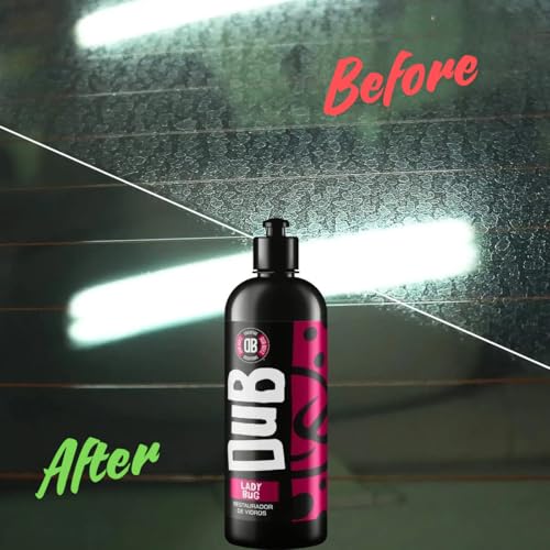 DUB BOYZ Water Spot Remover for Cars - 16oz Hard Water Stain & Mineral Deposit Cleaner, Safe for Glass, Chrome & Paint, Fast-Acting Spray Lady