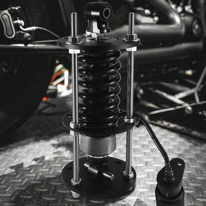 Strut Compressors Shock Spring Compression Tool For Harley M8 Shock Extensions Lift Kits Softail Lowering Kit Low Rider S Street Bob Fat Boy Fat Bob Breakout Sport Glide Deluxe pre-load adjuster