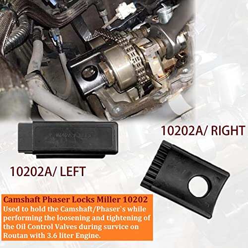6 Pieces Camshaft Phaser Timing Chain Tools Compatible with VW Chrysler Jeep Dodge 3.6L 10200A 10369A 10202A