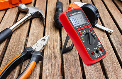 Triplett MM350 True RMS 4000 Count Manual Ranging Digital Multimeter - AC/DC Voltage, AC/DC Current, Resistance, Temperature, Diode, Continuity - size: MM350, style: Standard