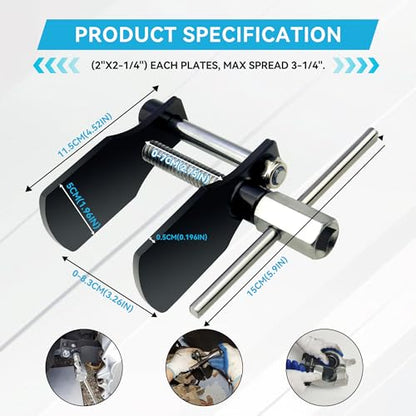 Bentolin Brake Caliper Compression Tool,Disc Brake Pad Spreader Tool for Brake Piston Rewind