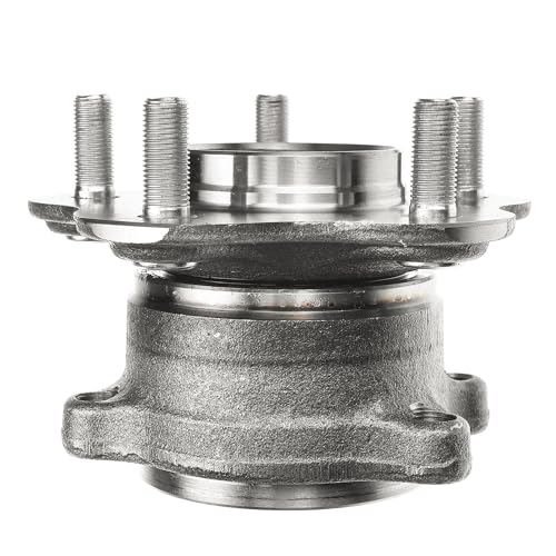 Detroit Axle - FWD 2pc Rear Wheel Bearing Hubs for 2009-2014 Nissan Murano, 2011-2017 Quest, 5 Lugs w/ABS, Wheel Bearing and Hubs Assembly Replacement - style: 512407x2/Pair