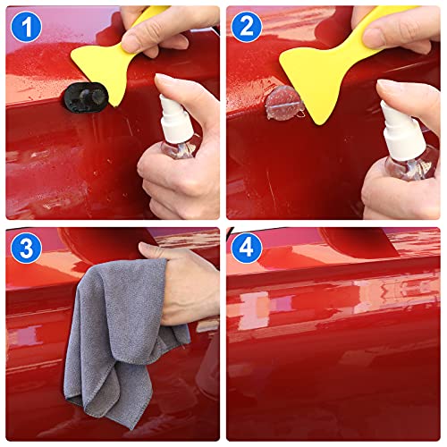 Super PDR Paintless Dent Repair Kit - 42Pcs Car Dent Puller for Small and Medium Car Dents and Ding Auto Dent Remover Tools - size: PDR-A2