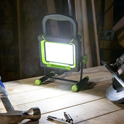 PowerSmith LED Work Light 5000 Lumen with Metal Stand PWLS050H - size: 5,000 Lumens