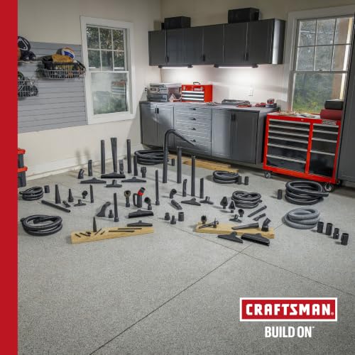 CRAFTSMAN CMXEVBE17155 10 Gallon 6.0 Peak HP Stainless Steel Wet Dry Vac
