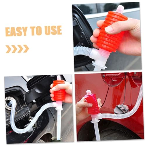 Mobestech 2pcs Manual Siphon Hose Kit for Cars Transfer Water Syphon Hose for Efficient and Fluid Transfers Automotive Accessory Design