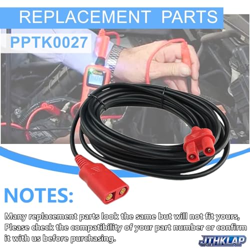 PPTK0027 20FT Extension Cable Compatible with Power Probe 3, 3S, 3Ez Power Circuit Probe Diagnostic Tool - Heavy Duty 20 Foot Automotive Tester Lead Replacement