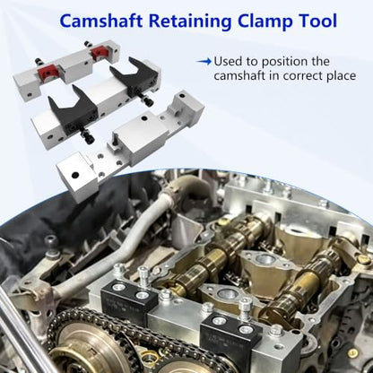 New Engine Camshaft Timing Alignment Tool Kit Compatible with Mercedes Benz M133 M260 M264 M270 M274 Engine Replace 270 589 00 6100, 270 589 01 6100 - color: 22Pcs