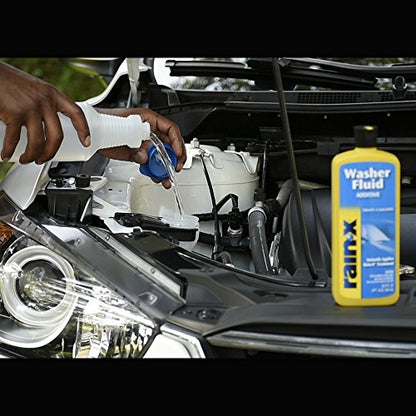 Rain-X RX11806D Washer Fluid Additive-16.9 fl. oz, 500. ml, (Pack of 2) - size: 16.9 Fl Oz (Pack of 2)
