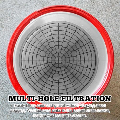 Yourkar 2 PCS Car Wash Bucket Inserts, Plastic Vehicle Wash Bucket Insert Detail Grit Trap, Auto Wash Dirt Collectors Fits 12 Inch Diameter Bucket, Universal Car Accessories (Black, 1PCS) - color: Black, 1pcs