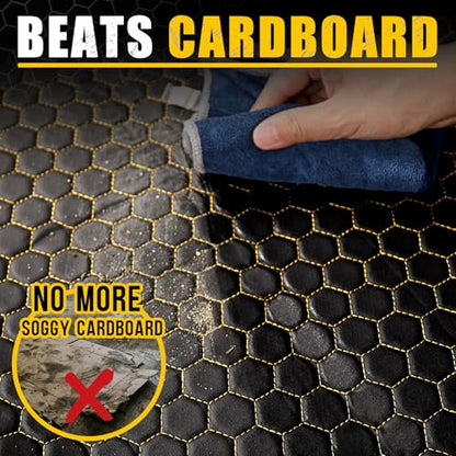 Magic Rolling Creeper Mat Portable Mechanics Mat | Low Clearance, Foldable Garage Padded Mat, For Under Car Repair, Storage Bag Included, Cool Gifts for Men Dad Father