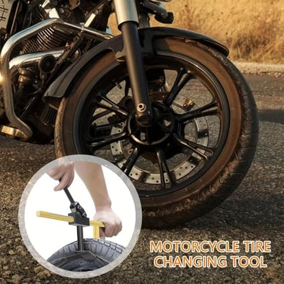 Manual Bead Breaker Tool, Steel Tire Removal Tool, Large | Steel, truck car SUV motorcycle tires, portable, up to 8.8", manual operation, wide tire compatibility
