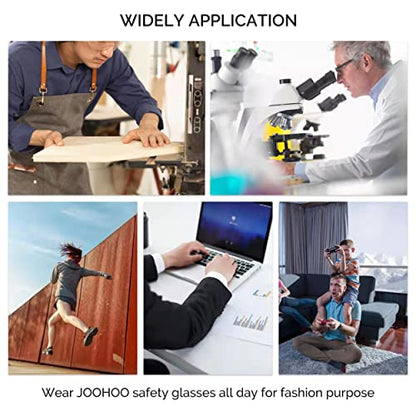 Anti Fog Safety Glasses for Women, Safety Goggles for Nurse, Protective Eyewear, Blue Light Blocking & UV Protection - color: Tortoiseshell